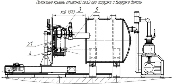 Установка плазменного напыления нитрида циркония «УПНЦ»